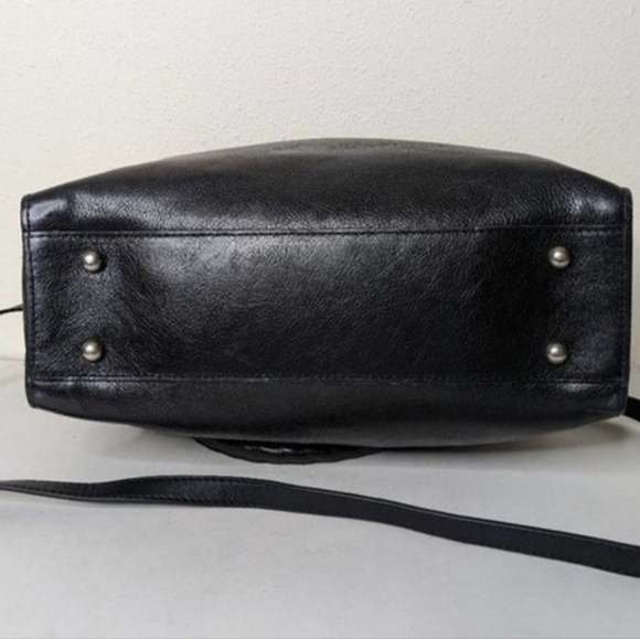 Patricia Nash Black Studded Leather Zancona Tote Crossbody Strap - Picture 7 of 12